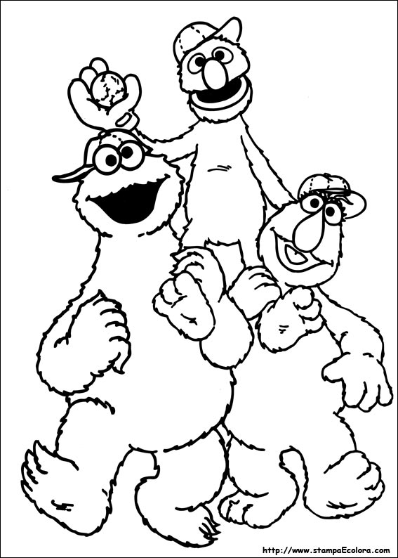 Disegni Sesame Street